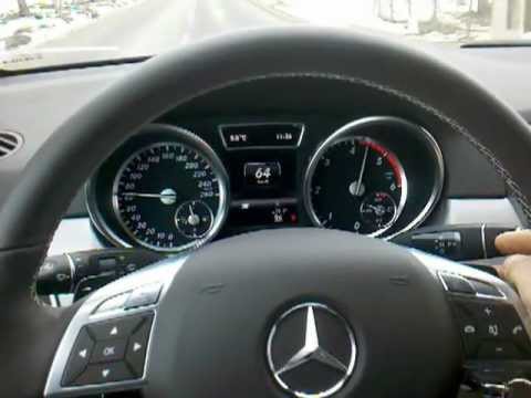 Mercedes ML250 CDI BlueTEC Acceleration