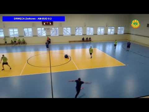 DRWĘCA Zielkowo - AM-BUD Arkadiusz Marczewski 2:3 (0:3) (Byszwałd, 23.01.2022 r.)