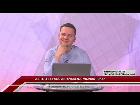 TV REPLIKA 27.05.2021. - JESTE LI ZA PONOVNO UVOĐENJE VOJNOG ROKA?