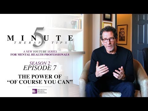 5 Minute Therapy Tips - Season 2 Episode 7: The Pattern of "Of Course You Can"