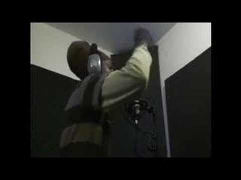 Jah Mason voicing dubplate for Chant Down