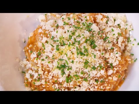 Receta de ARROZ MELOSO de COLIFLOR y BACALAO