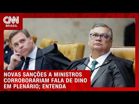Novas sanções a ministros corroborariam fala de Dino em plenário; veja análise | HORA H