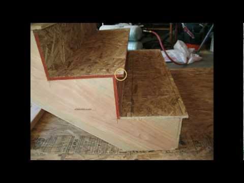 What Is The Stair Tread Overhang - Stairway Parts