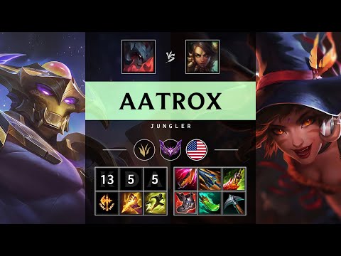 Aatrox Jungle vs Nidalee - NA Master Patch 25.15