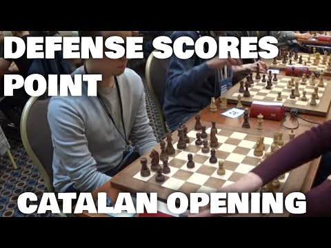 Good defense in Catalan opening | Dordzhieva - Pohjala | European blitz