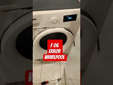 whirlpool F 06 error solved