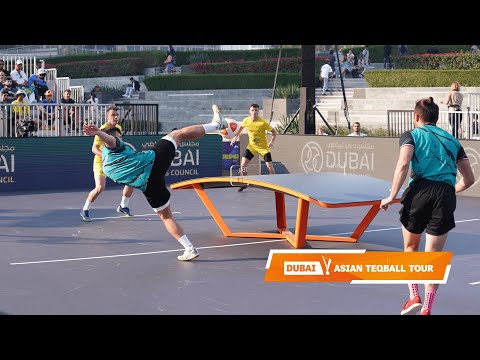 Asian Teqball Tour - Dubai | Men's Doubles, Bronze match | Highlights