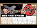 Foo Fighters The Pretender Guitar Tab Lesson Cover Tutorial