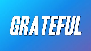 Hezekiah Walker, The Love Fellowship Choir - Grateful (Lyrics)