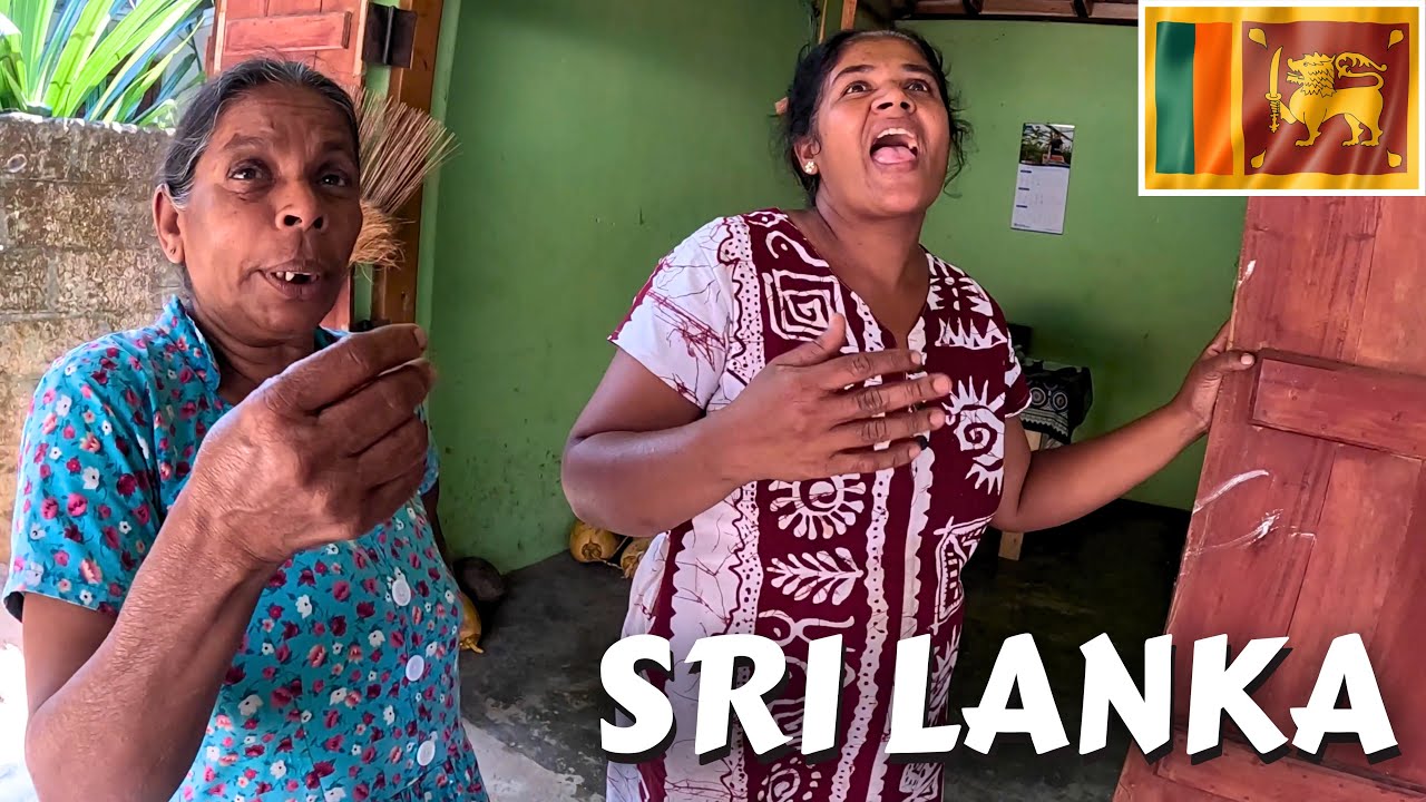 I Had To Run Out Of This Village In Sri Lanka 🇱🇰 (hilarious)