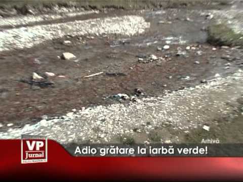 Adio grătare la iarbă verde!
