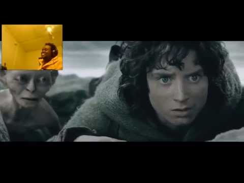 DustDaRapper React: Everything Wrong With LOTR: The Two Towers - A ReRun