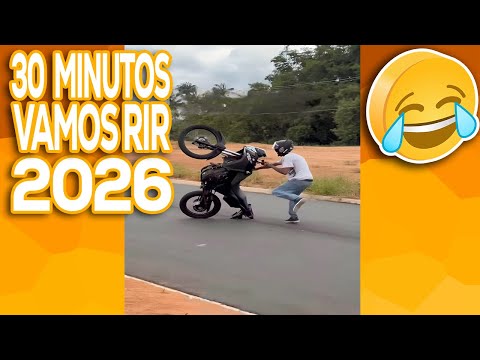 30 MINUTOS TENTE NÃO RIR 🤣 OS VÍDEOS ENGRAÇADOS de MEMES 2026 [VALE A PENA RIR DE NOVO] #8