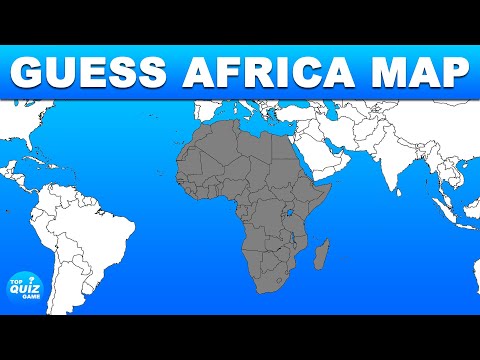 Guess All Countries On Africa Map - Quiz Guess The Country