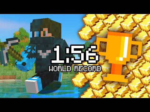 Análisis del récord mundial de Minecraft Set Seed en 1:56