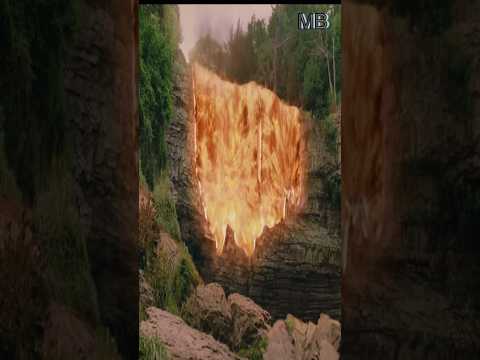 Cinematic Lava Scene Sparks Fear and Awe