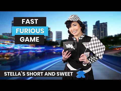 World Auto Racing - Stella's Short and Sweet. A Board Game Preview