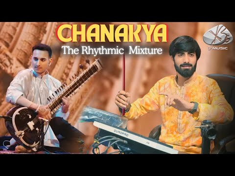Chanakya | Sitar Music | Pakhawaj Mode On Octapad |Fusion Mix|Play by Bhavik Gajjar@Rishabsmusic