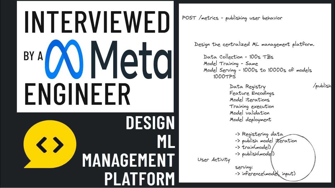 Design a Centralized ML Management Platform: System Design Interview with a Senior Meta Engineer