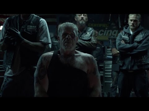 |Sons of Anarchy| Clay’s Tattoo Removal Scene