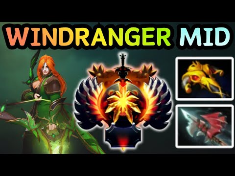 🔥 NEW PATCH 7.40b WINDRANGER MID CHASE NEVER ENDS | DOTA 2 GAMEPLAY 🔥