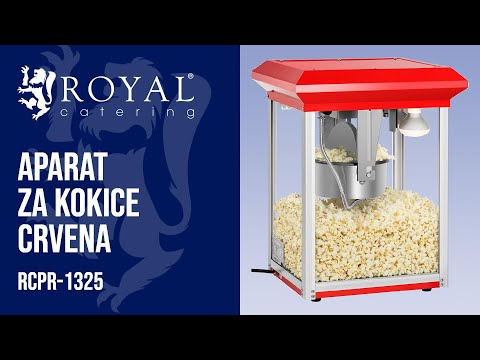videozapis - Aparat za kokice Crvena - 8 oz - ECO