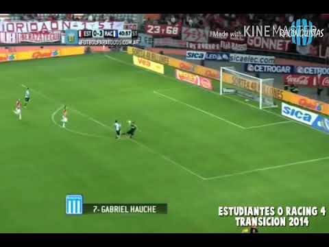 Goles de Hauche en Racing Club