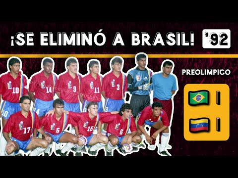 🇧🇷 BRASIL 1-1 VENEZUELA 🇻🇪 | Preolímpico 1992