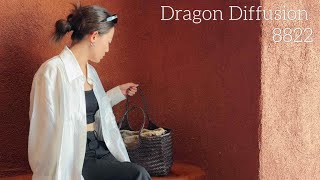 推坑分享丨Dragon Diffusion 8822 深棕、一年四季都可搭配的牛皮編織包~