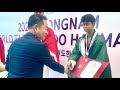 Shahamat Secures 3rd Position At The 2023 SeongNam World Taekwondo Hanmadang