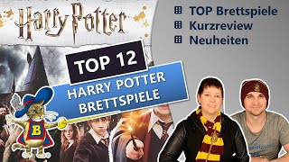 TOP 12 Harry Potter Brettspiele - die besten Brettspiele passend zum Film Phantastische Tierwesen 3