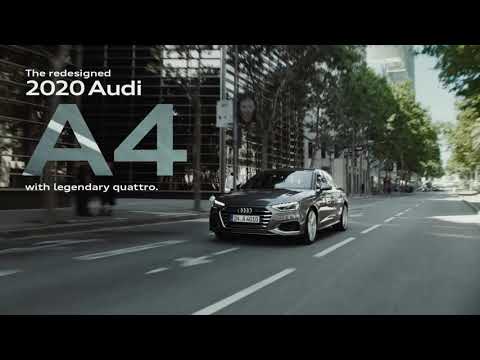 The redesigned 2020 Audi A4