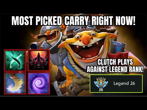 #66 MOST PICKED CARRY META? VS LEGEND! CARRY TECHIES! Atomic War Dota 2 gameplay on Lord Pudge