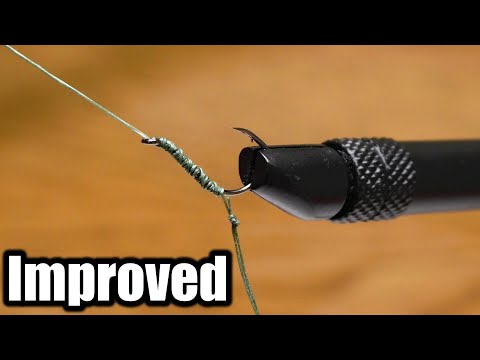 How to Tie My Improved Hair Rig - New Method Tested & Proven