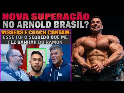 Brandão pode chegar maior e mais seco no Arnold Brasil:- entenda + Vissers revela dica recebida