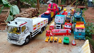 Download lagu Wadidau !! Mobil Truk Tronton Rc Panjang Bongkar Truk Molen, Truk Pasir, Loader, Mobil Pemadam, Tayo mp3