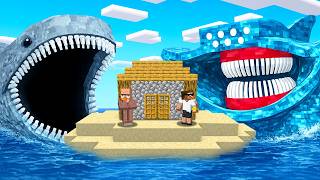 Download lagu Surviving Deadliest Sea Monster in Minecraft.. mp3