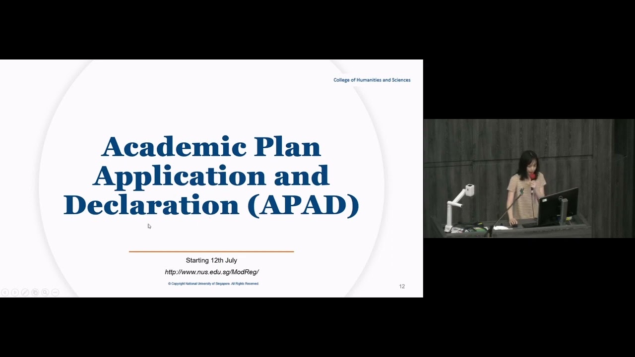 ModReg@EduRec | NUS FASS@CHS Orientation 2022