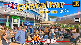 🇬🇧🇬🇮 GIBRALTAR - OCEAN VILLAGE - 4K (Ultra HD) Walking Virtual Tour UK (2022)