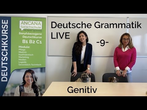Deutsche Grammatik LIVE - 9 - Genitiv
