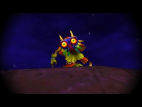 Zelda Majora's Mask 3D - 100% Walkthrough Part 2 Gameplay - Skull Kid on the Dark Moon & Moon's Tear