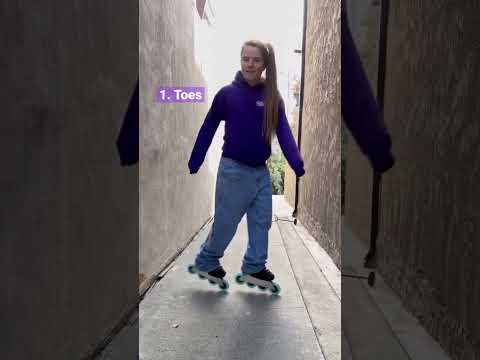 2 WAYS TO TRANSITION FORWARD TO BACKWARD ON INLINE SKATES!!! 😄 easy and fun #rollerblading #howto