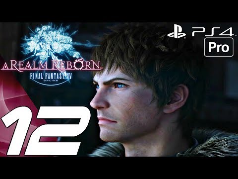 FINAL FANTASY XIV - Gameplay Walkthrough Part 12 - Graffias Boss & Toto-Rak (PS4 PRO)