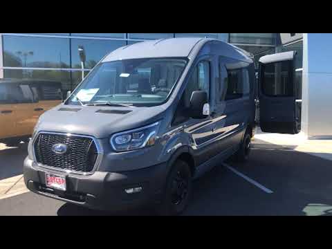 Check out the 2021 Ford Transit Crew Van