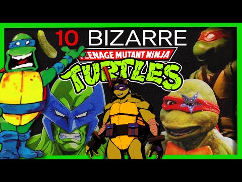 10 Bizarre Versions of The NINJA TURTLES You NEED To See!