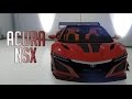 Acura NSX 2015 for GTA 5 video 9