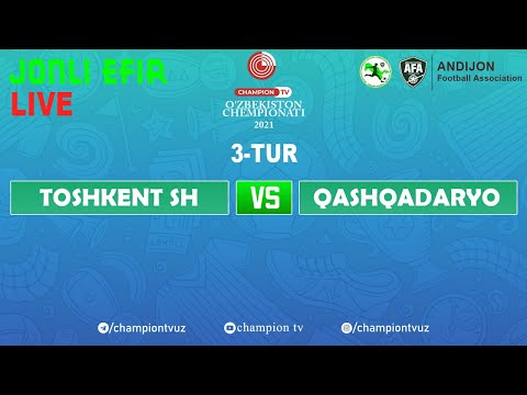 Ўзбекистон чемпионати U-16 | С -Гуруҳи. 3-тур "ТОШКЕНТ Ш"-"ҚАШҚАДАРЁ" | ЖОНЛИ ЭФИР