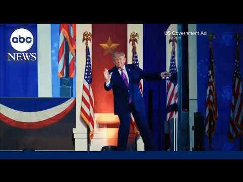 New taxpayer-funded TV ads featuring Trump spark backlash