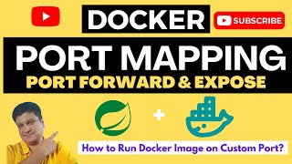 Docker Container Port Mapping Tutorial for beginners | Docker Port Expose and Port Forwarding